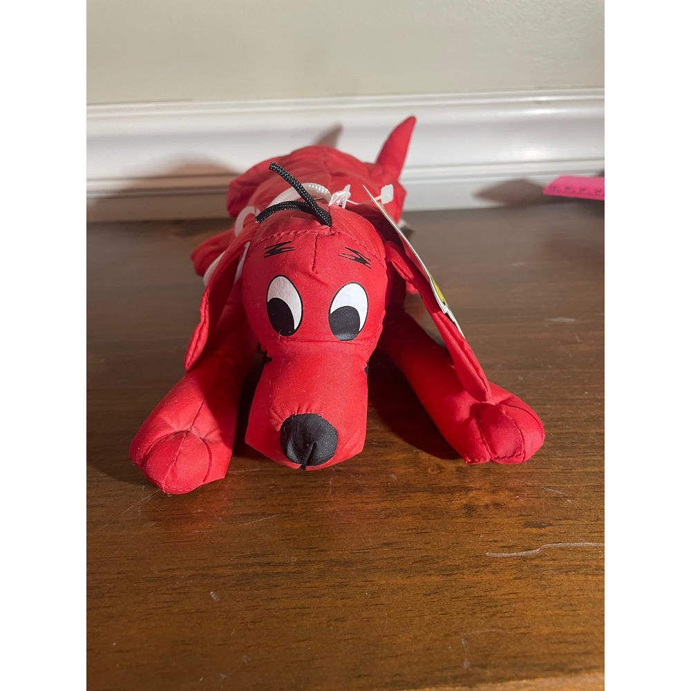 Vintage 2001 Scholastic Clifford The Big Red Dog Plush Toy Jay Franco & Sons NWT
